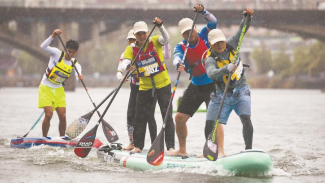 中国·将乐皮划艇桨板马拉松开赛