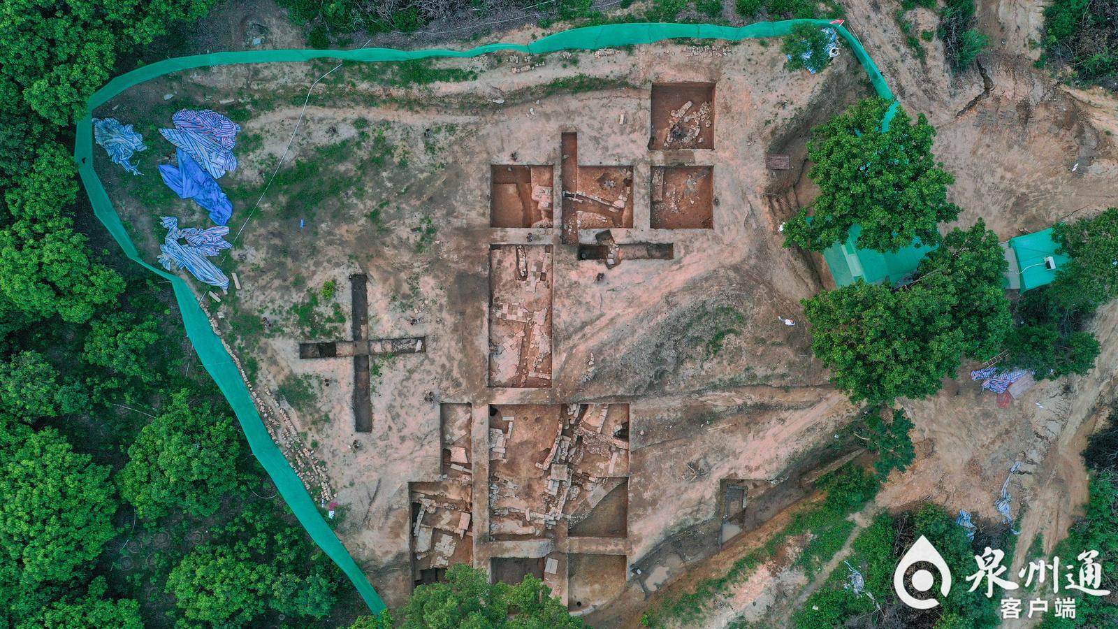 泉州西姑山发现唐代至宋元时期建筑遗址