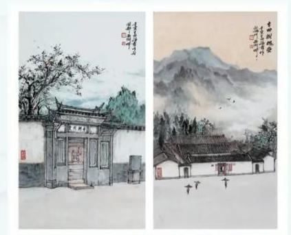 青年画家献礼“七一”