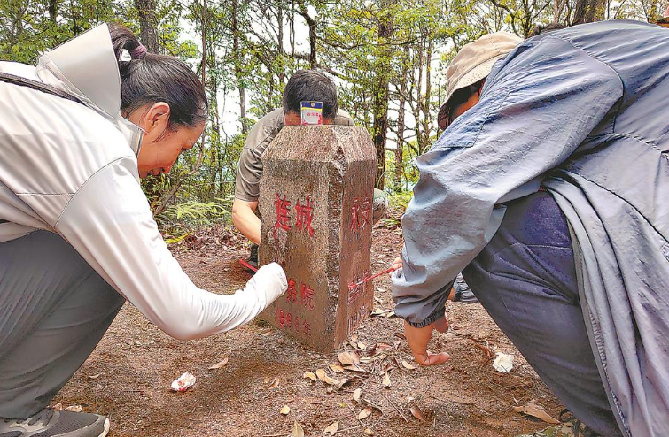 闽西三地联合开展界线界桩联检 “陌邻”变“睦邻”