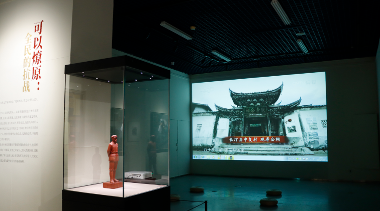 “红旗漫卷——福建省美术馆馆藏闽地红色革命主题作品研究展”在榕开幕
