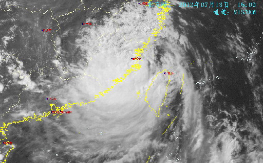 台风“苏力”今日16时在福州连江县黄岐半岛登陆