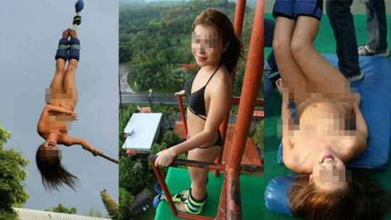 港女游泰国全裸高空弹跳 被斥影响当地形象(图)
