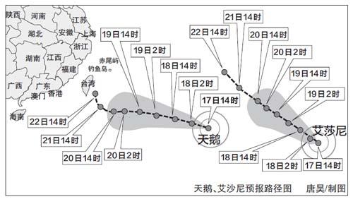 “天鹅”成超强台风 周末或给福建带来风雨