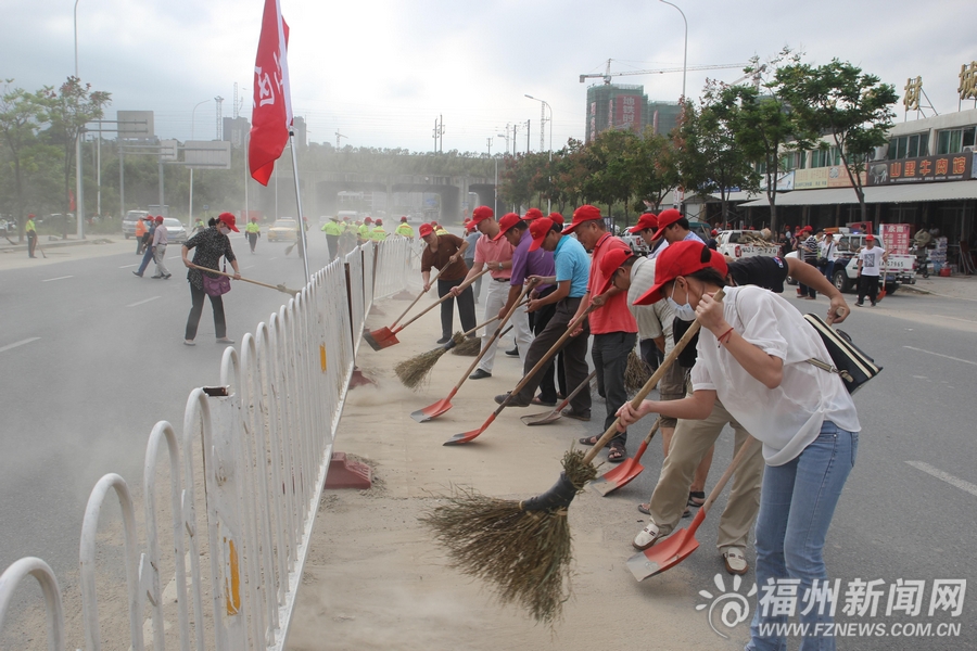 福州6000余名环卫工为城市清洁护航　助力青运会