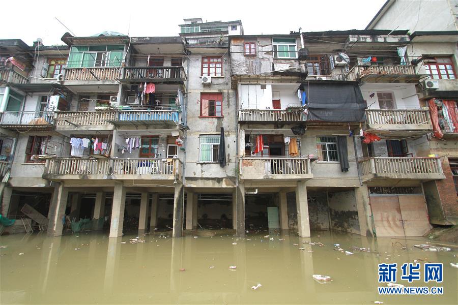 强降雨致闽江支流发生超警戒洪水