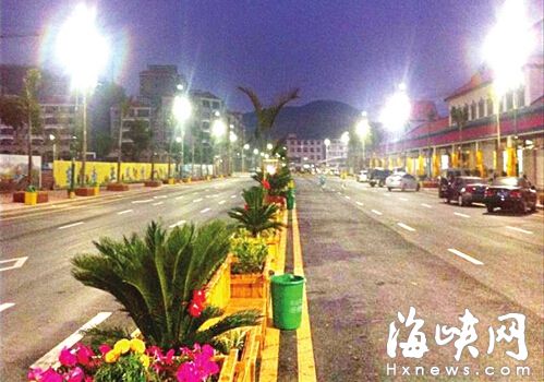 漳州市常山华侨经济开发区LED路灯改造