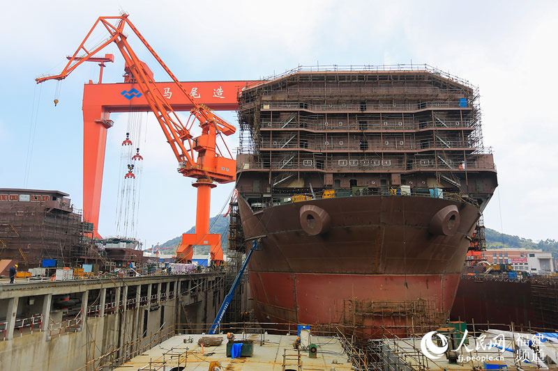 福建百年船政再续新篇　马尾造船厂建全球首艘深海采矿船