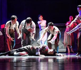 （文化）（2）芭蕾舞国标舞舞剧《海河红帆》新版在国家大剧院公演