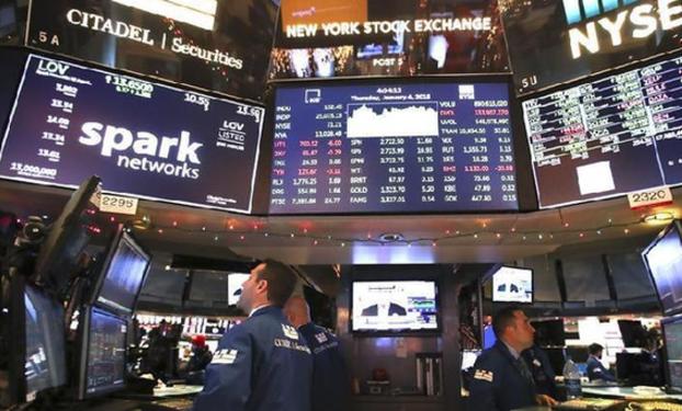 （国际）（1）纽约股市三大股指4日上涨 道指站上25000点