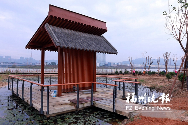 长乐洞江湖公园明年底开放 布置自行车道和慢跑道