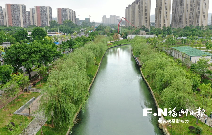福州城区首条开展验收的河道飞凤河完成“初试”