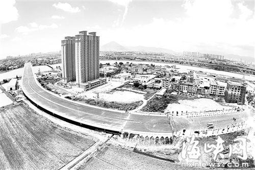 2015年9月，宁海新桥靠涵江一侧引桥就已建成，并与涵黄公路相连接