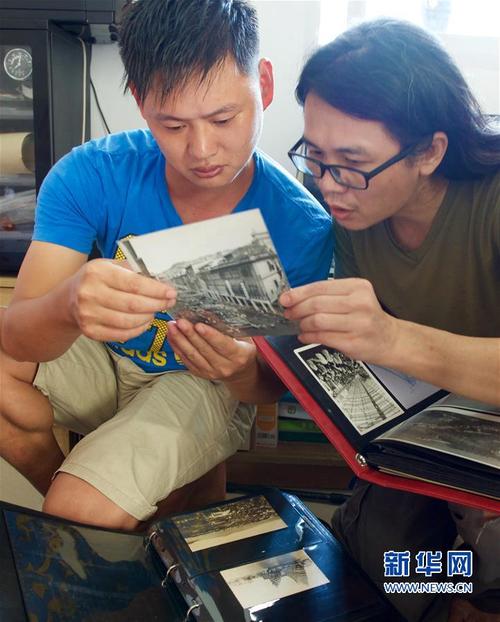 (图片故事)(3)薛世杰:在老照片里“收藏”厦门