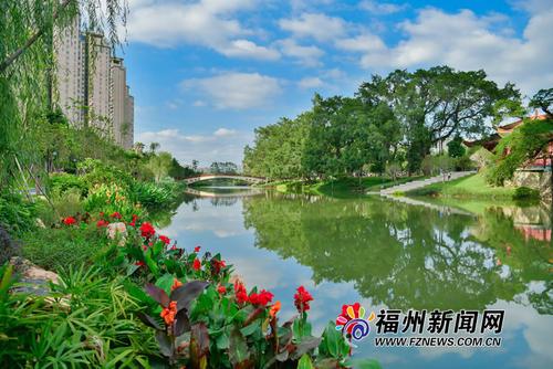 种大树造绿荫 流花叠影展新颜
