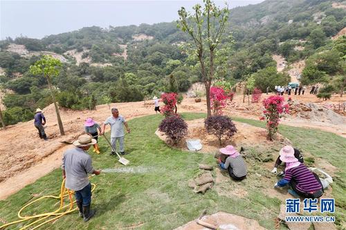 (图文互动)(2)拆除、复绿:福州市持续开展违建坟墓专项整治行动