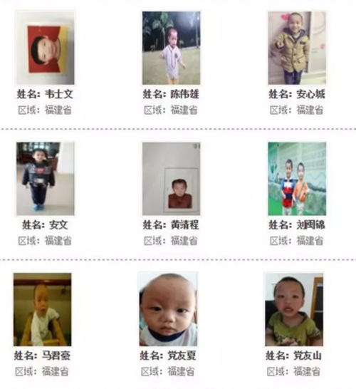 这55名福建宝宝在打拐中被解救　一起帮他们回家