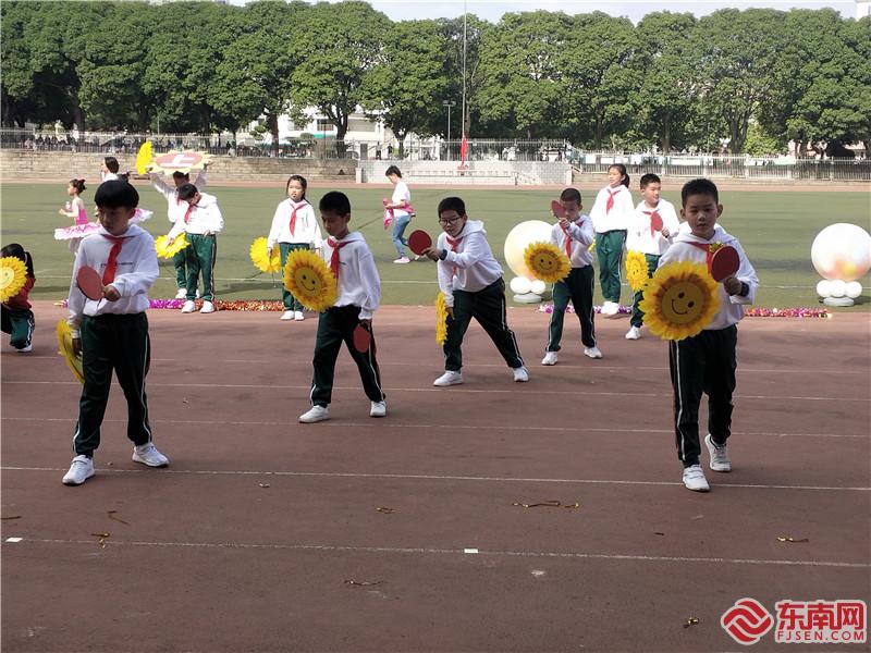福建师大附小乒乓球特色表演 东南网记者张立庆摄.jpg