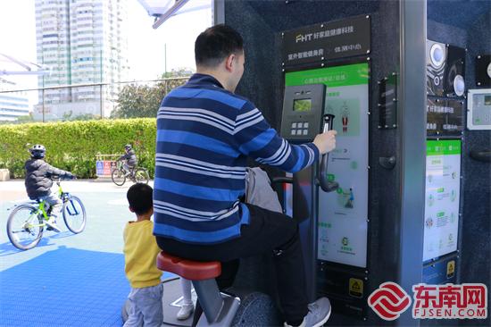 除了福州西河智慧体育公园，福建省奥林匹克体育中心也设置了智慧健身房，并对市民免费开放。.jpg