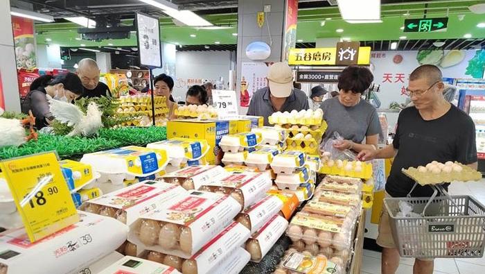 福州鸡蛋价格进入