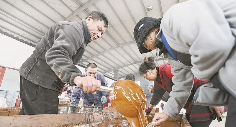 福建将乐：熬红糖迎冬至