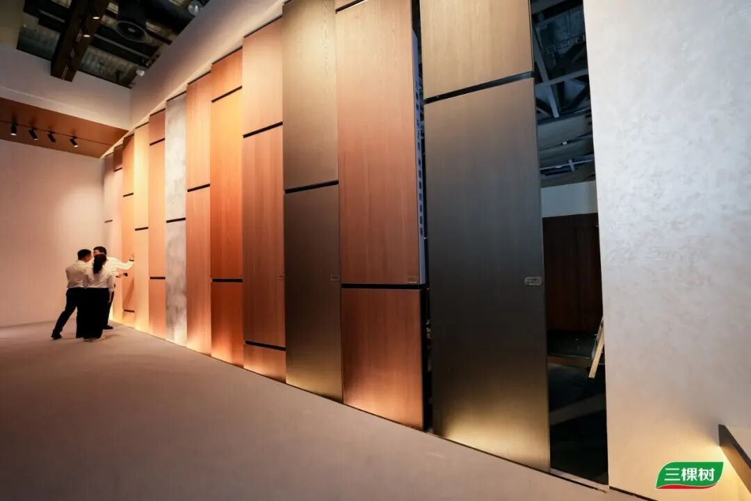 好漆好板好空间|三棵树小森板引爆广州定制家居展(图4)
