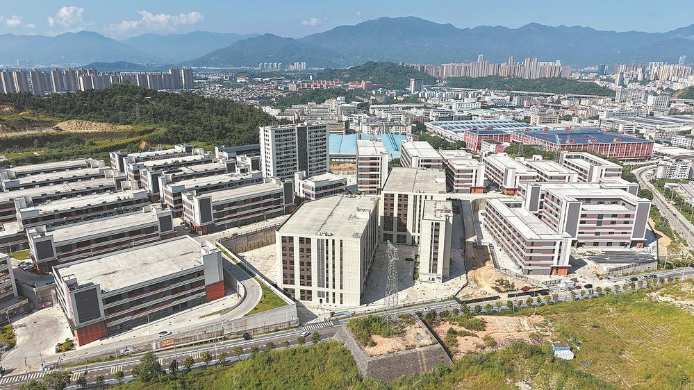 闽侯岁金智谷二期福州大健康智造产业园全面进入建设攻坚收尾期