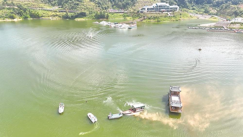 2026年永定龙湖（棉花滩）库区水上突发事件应急救援联合演练举行