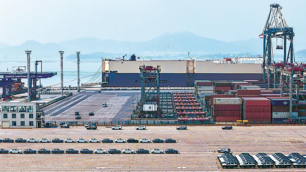4171辆汽车从厦门出海