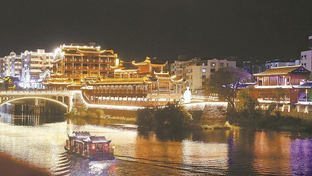 “一江两岸·夜游汀江”入选国内水路旅游客运精品航线典型案例