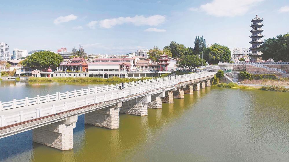 福清明代龙首桥已完成修缮